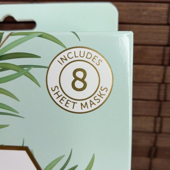 Body Prescriptions Tea Tree Nourishing Sheet Mask For Face Box Has 8 Masks - Picture 7 of 8